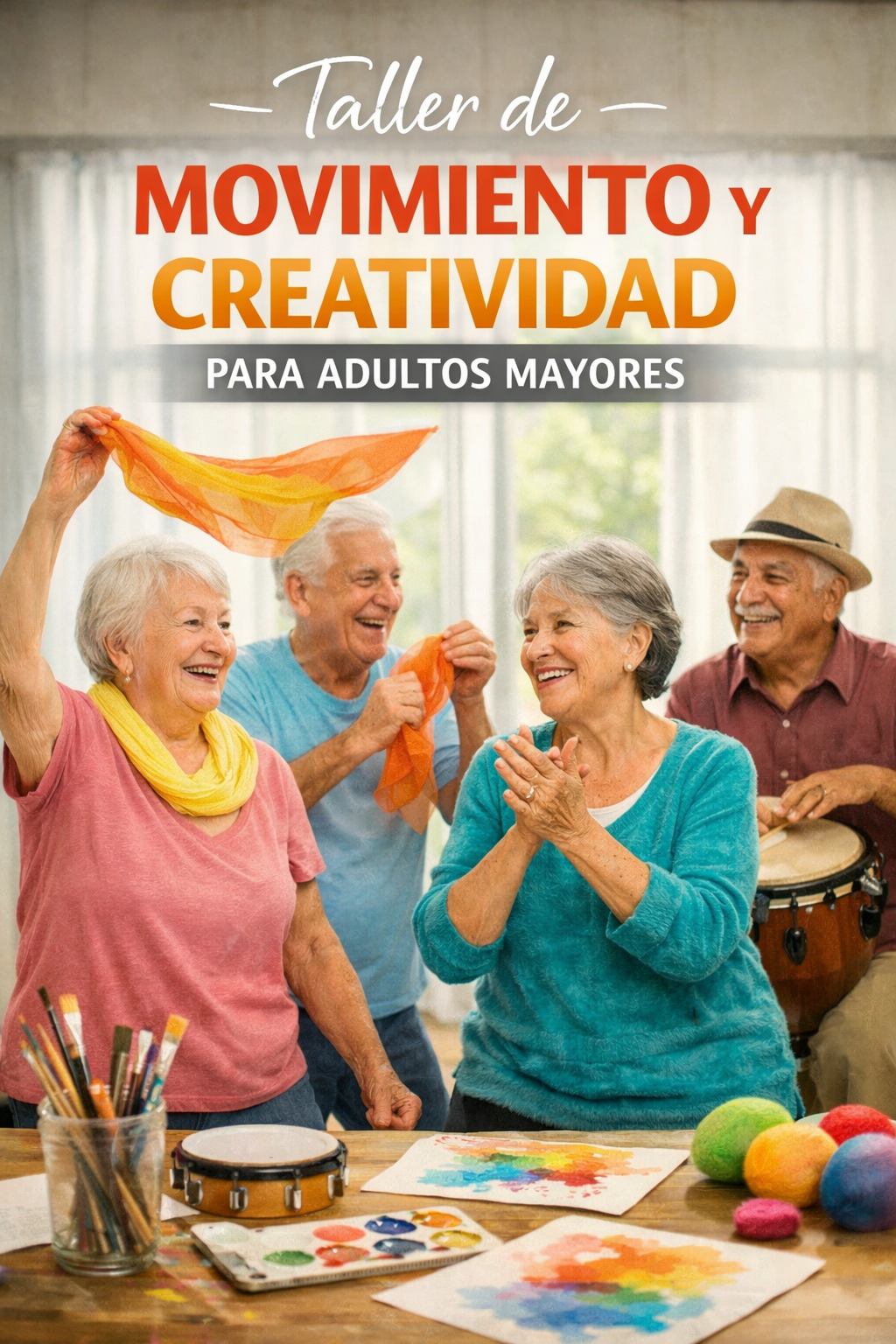 Imagen de TALLER DE MOVIMIENTO Y CREATIVIDAD PARA PERSONAS MAYORES